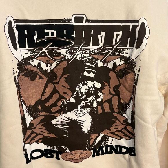 Retrovert "Rebirth" Sail Hoodie #Streetwear #skater NWT Size Large - Picture 4 of 7